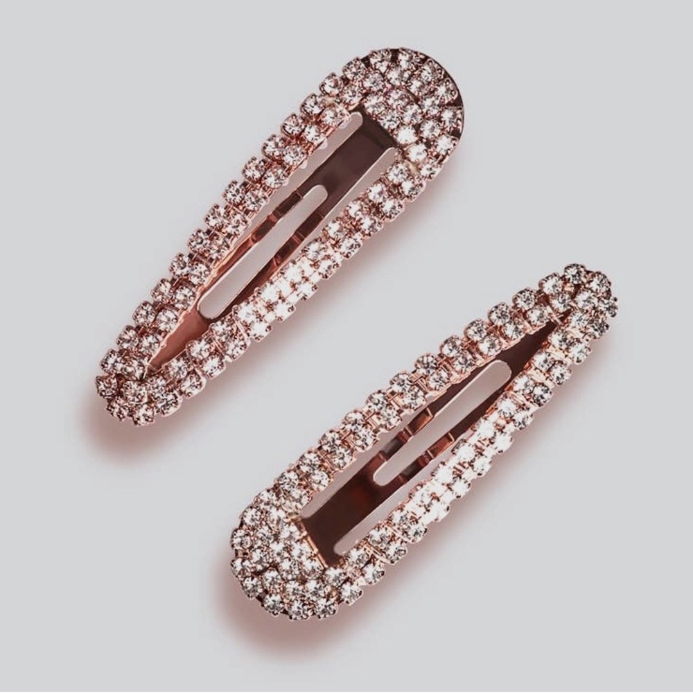 Rhinestone clips